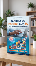 Crea Ebooks en Minutos con IA. La guía definitiva para emprendedores que quieren lanzar su info producto sin perder el tiempo.