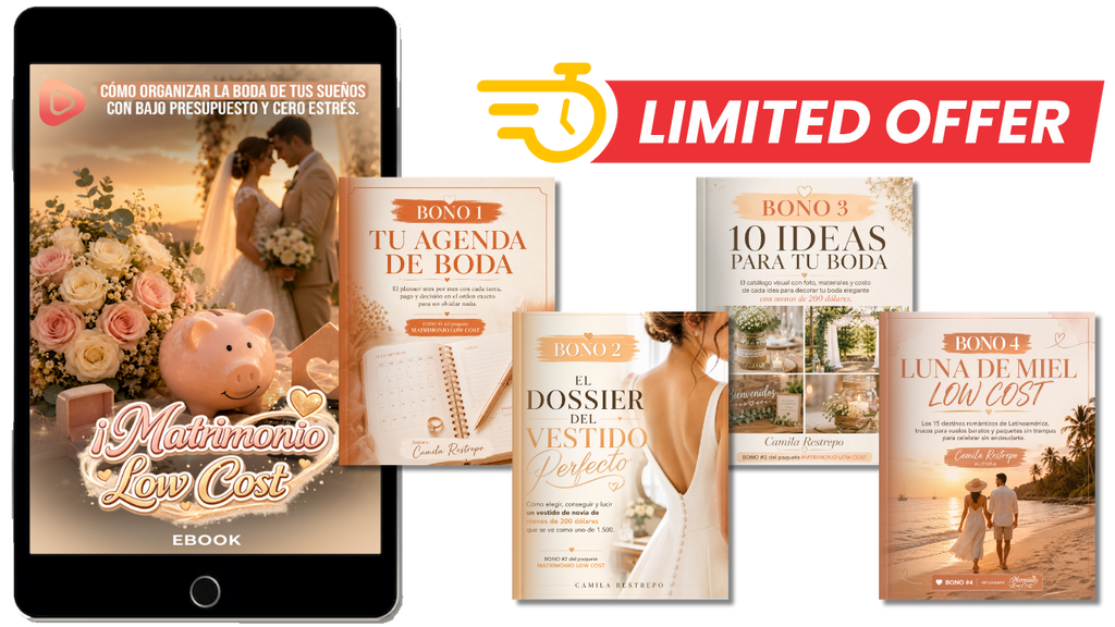 MATRIMONIO LOW COST (costo bajo)