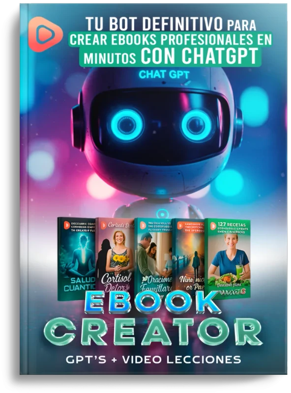 CURSO EBOOK CREATOR: Crea y Vende tu Infoproducto con IA en Minutos