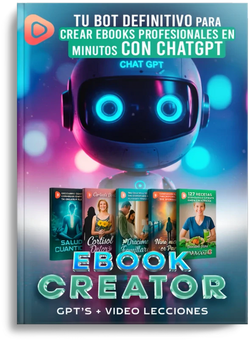 CURSO EBOOK CREATOR: Crea y Vende tu Infoproducto con IA en Minutos