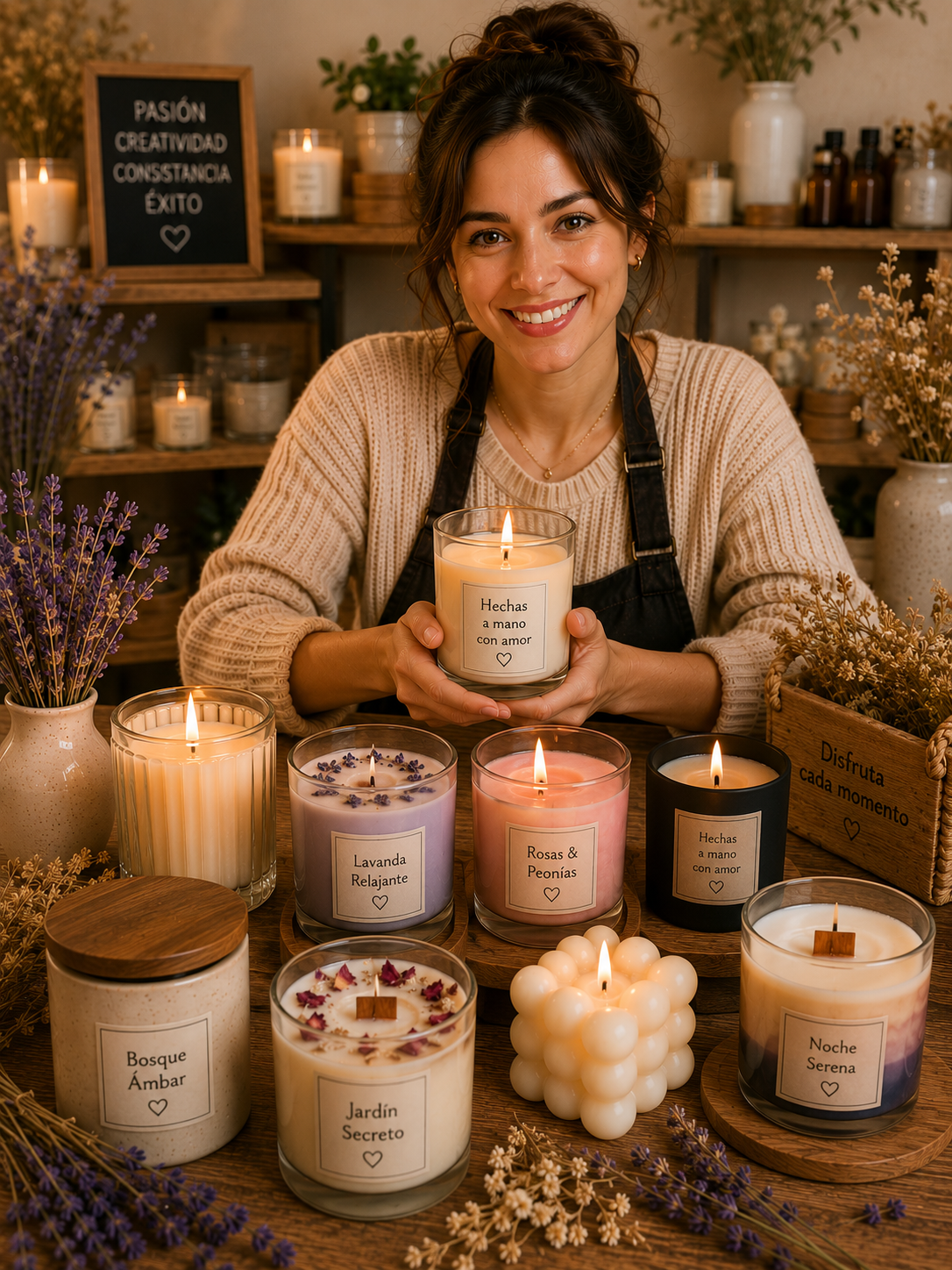 MASTER VELAS: Crea Velas Aromáticas de Lujo y Emprende desde Casa
