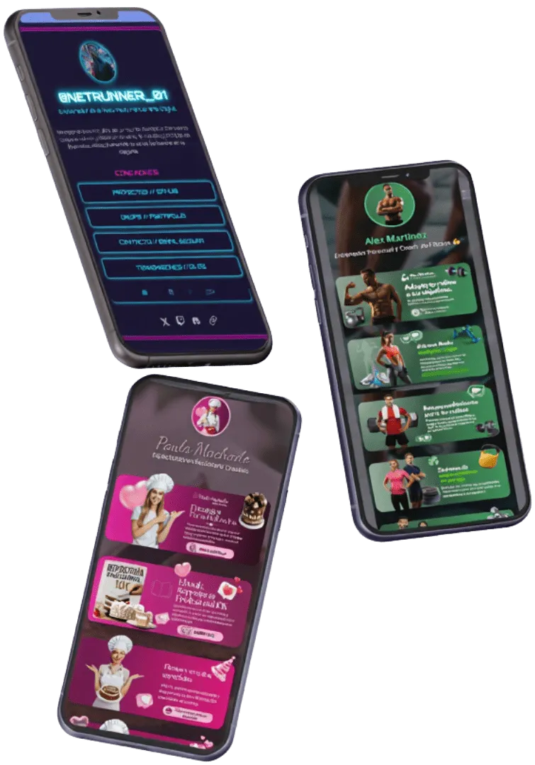 INSTA CLICK —  Perfil de clics Imparables en Instagram- Transforma tu Bio de Instagram en una Máquina de Ventas