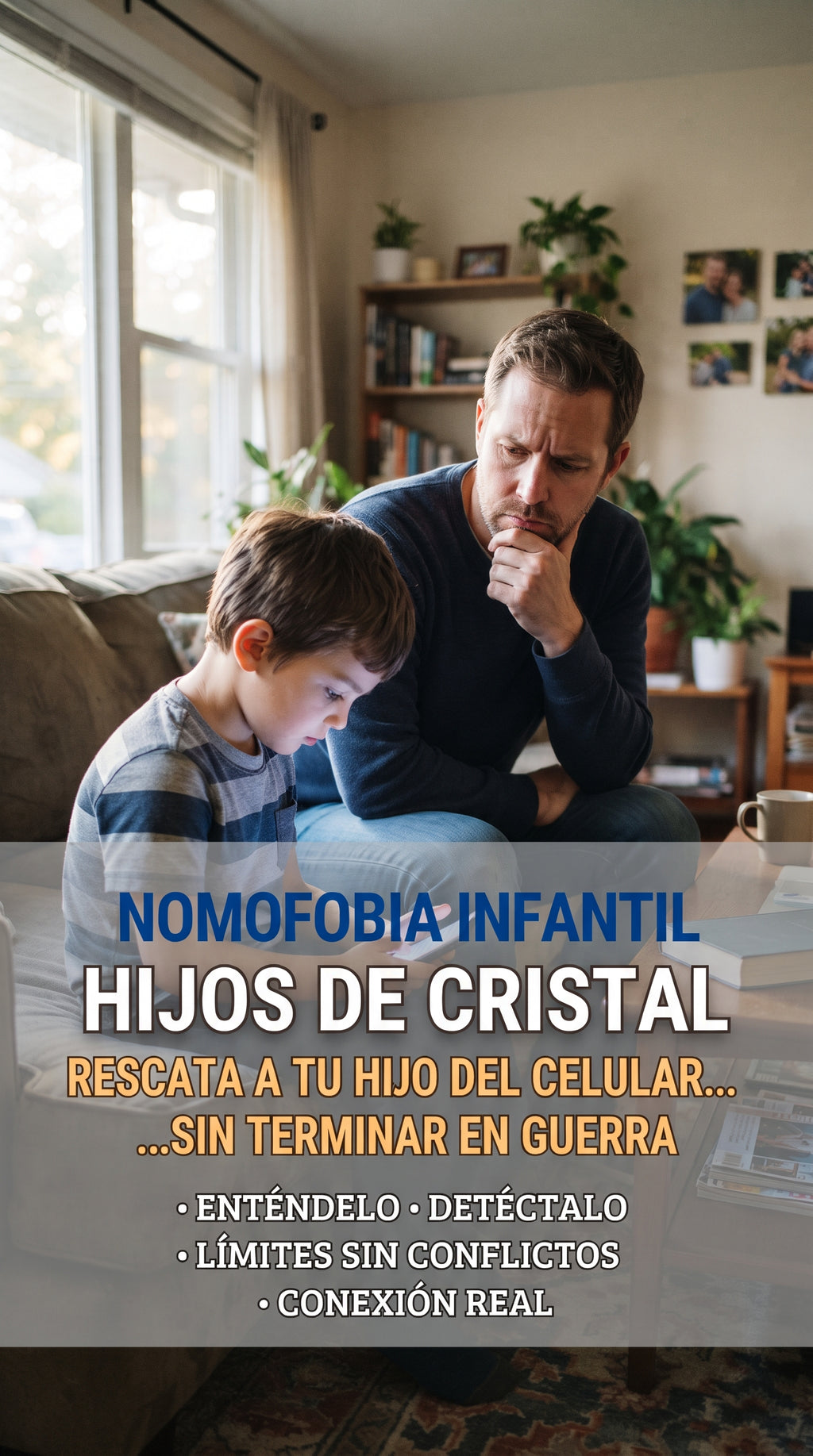 Nomofobia Infantil: Hijos de Cristal — Cómo Rescatar a tu Hijo del Celular sin Terminar en Guerra