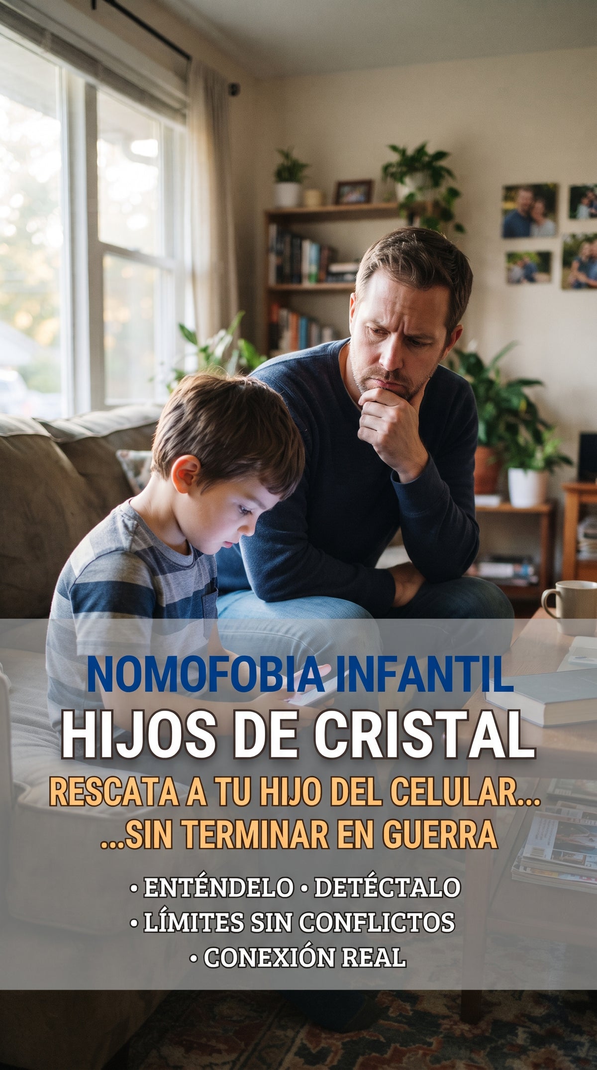Nomofobia Infantil: Hijos de Cristal — Cómo Rescatar a tu Hijo del Celular sin Terminar en Guerra