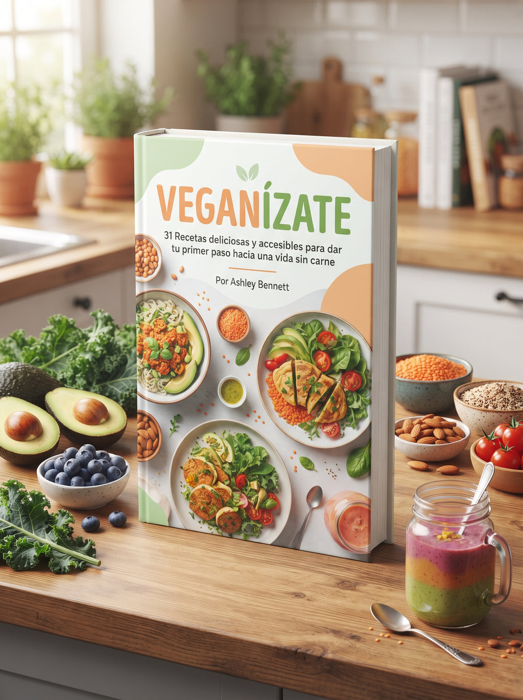 VEGANÍZATE: 31 Recetas Veganas Deliciosas y Accesibles
