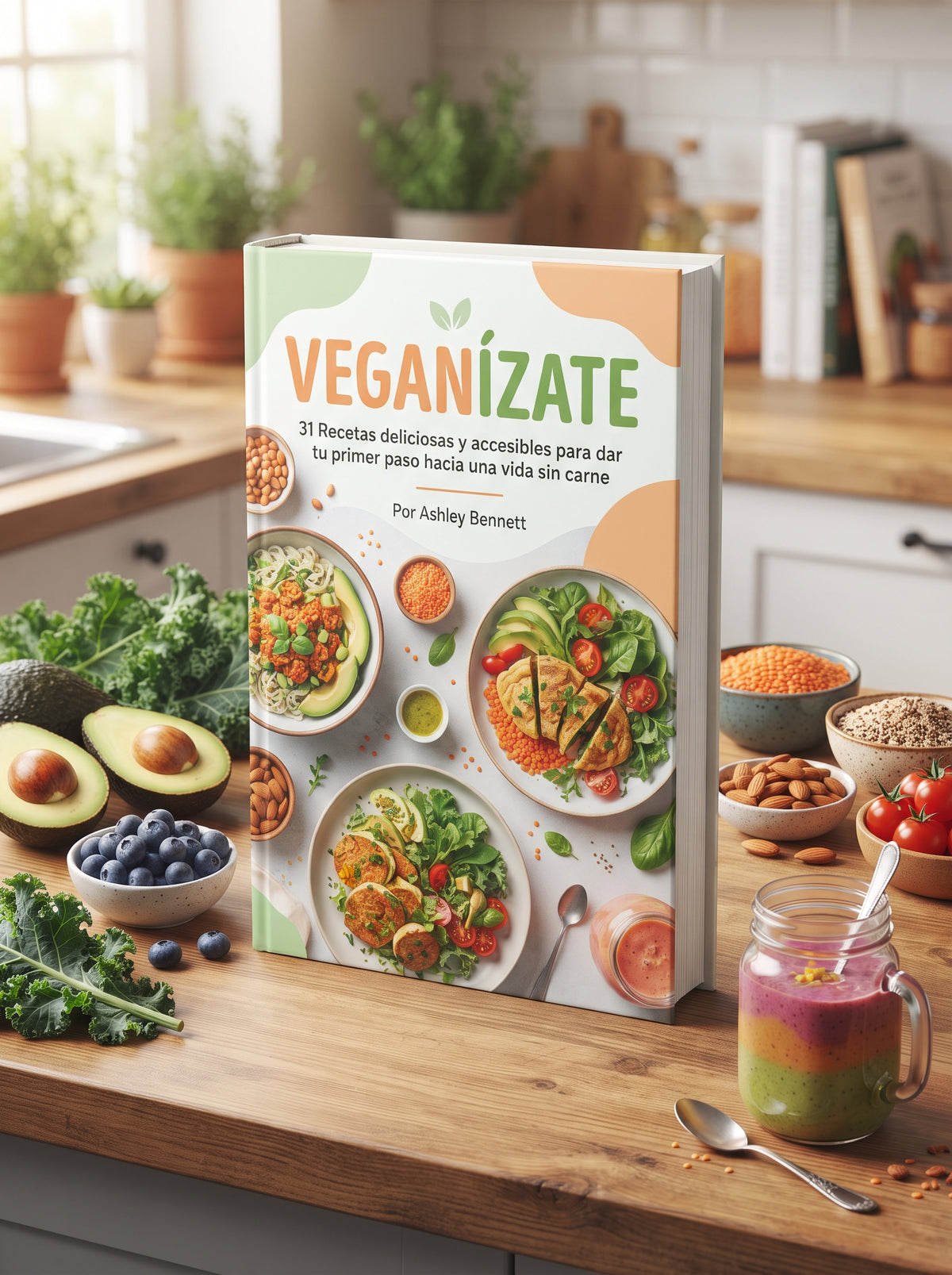 VEGANÍZATE: 31 Recetas Veganas Deliciosas y Accesibles