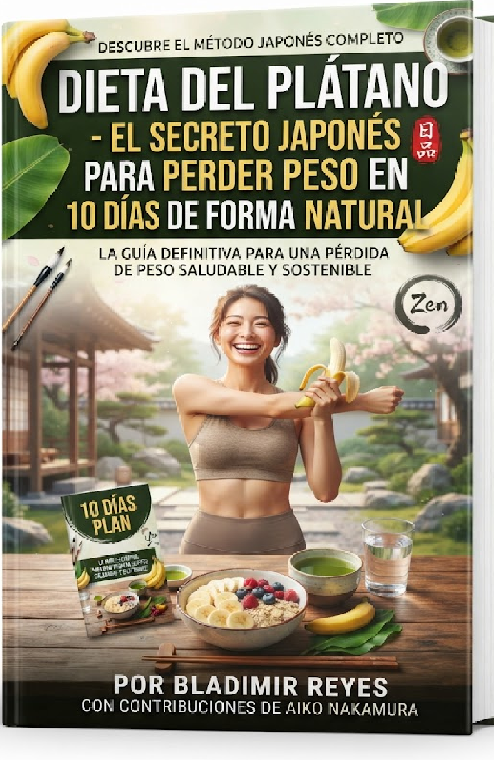 Dieta del Plátano - El Secreto Japonés para Perder Peso en 10 Días de Forma Natural