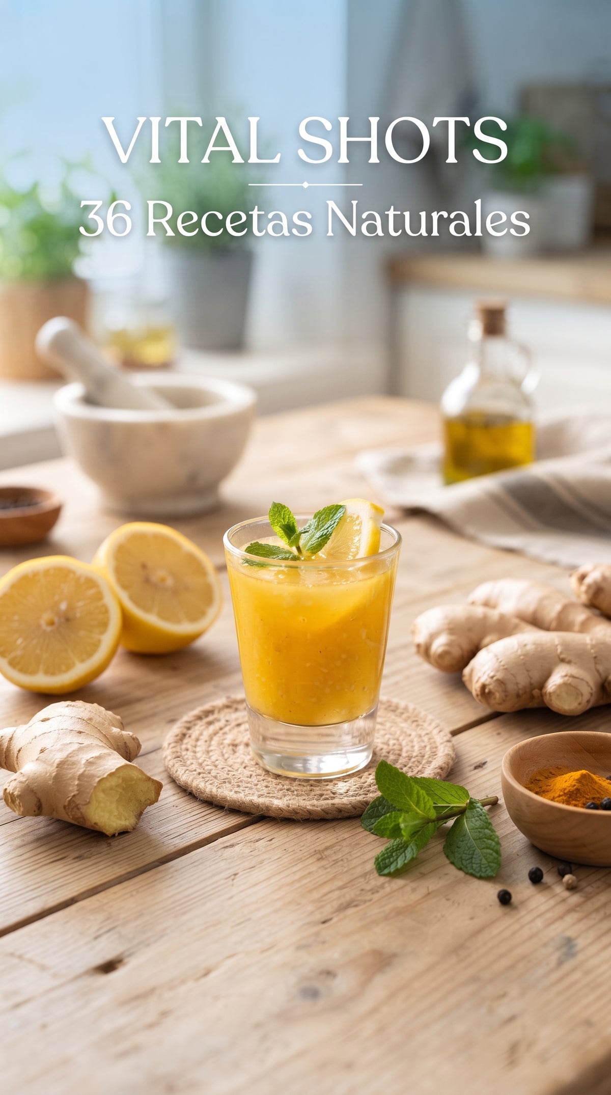 Vital Shots: Guía de Bebidas Naturales para tu Rutina Diaria