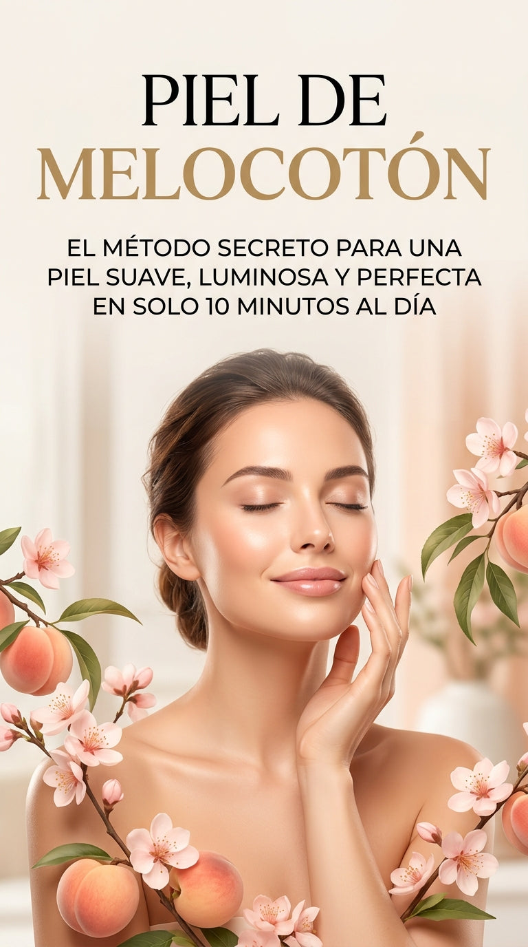 Piel de Melocotón: Cuidado Facial Consciente en 10 Minutos al Día