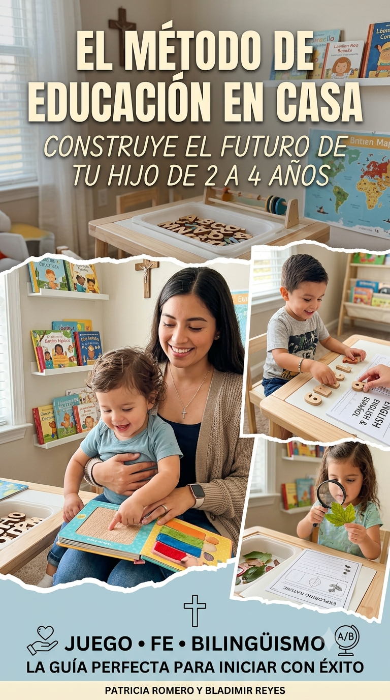 El Método de Educación en Casa: Construye el futuro de tu hijo de 2 a 4 años con juego, fe y bilingüismo