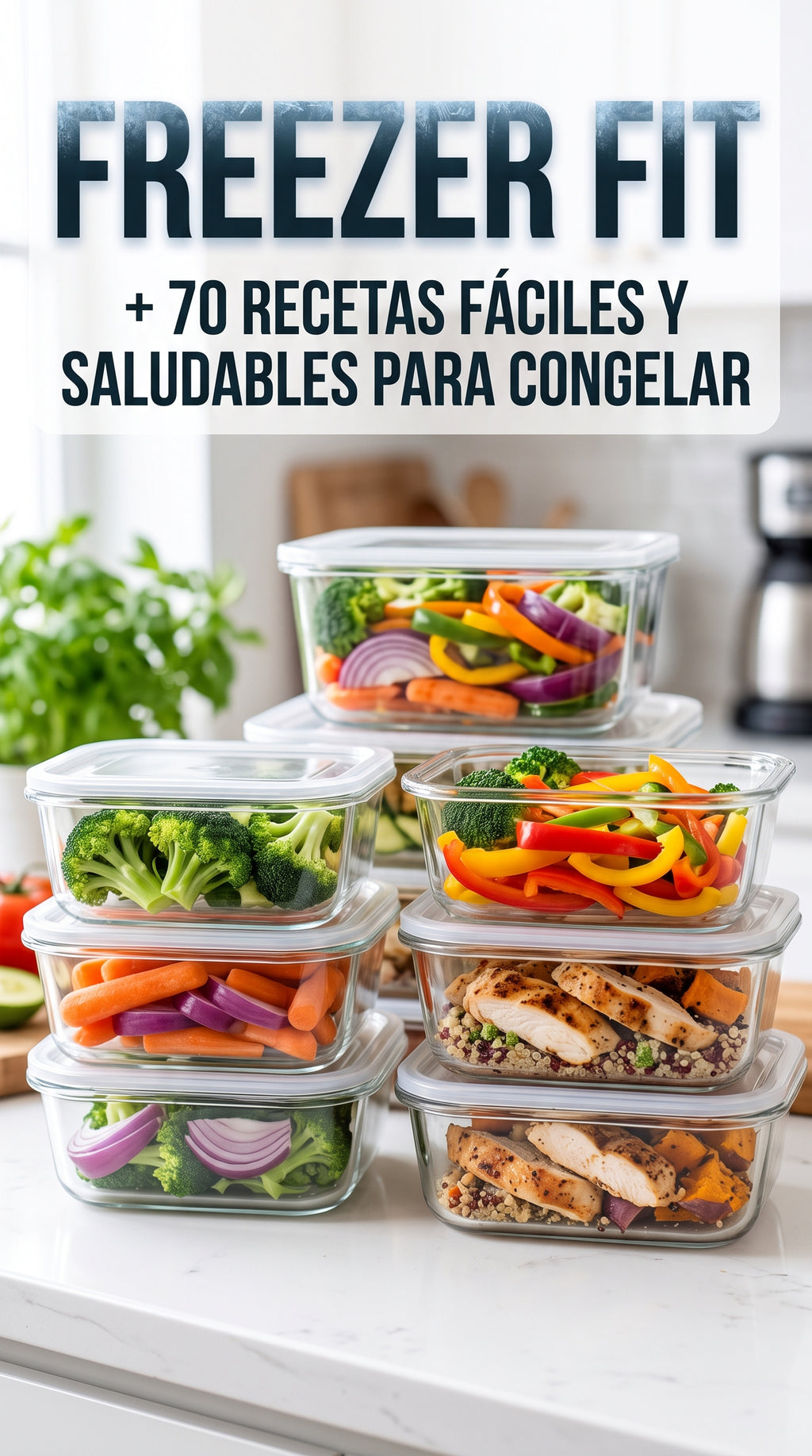 Freezer Fit - Más de 70 recetas saludables para congelar