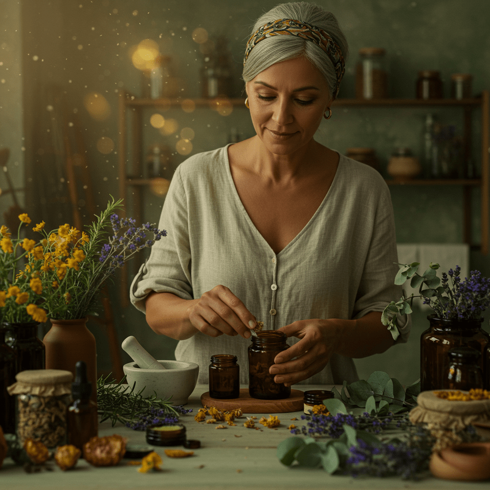 Botiquín de la Abuela: Guía de Ungüentos y Plantas Medicinales