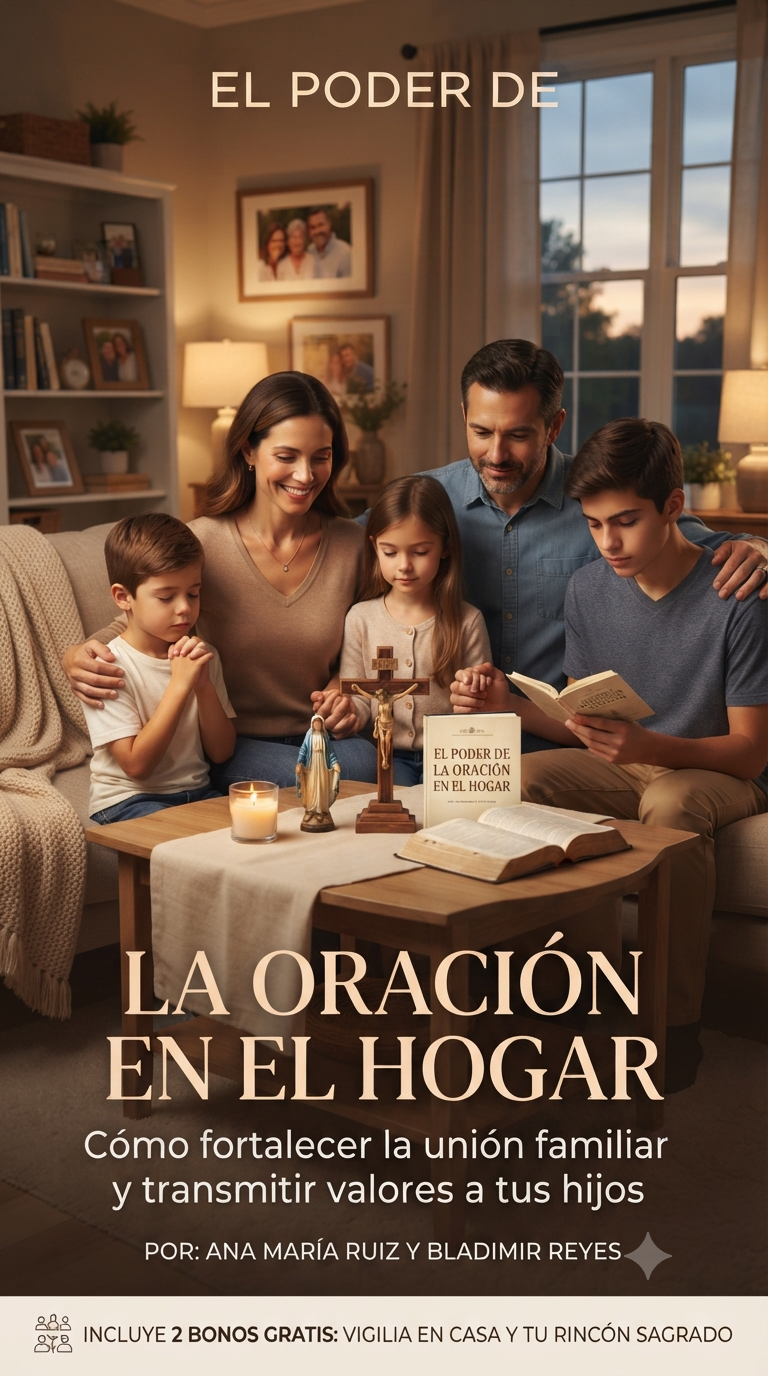 El Poder de la Oración en el Hogar: Cómo fortalecer la unión familiar y transmitir valores a tus hijos