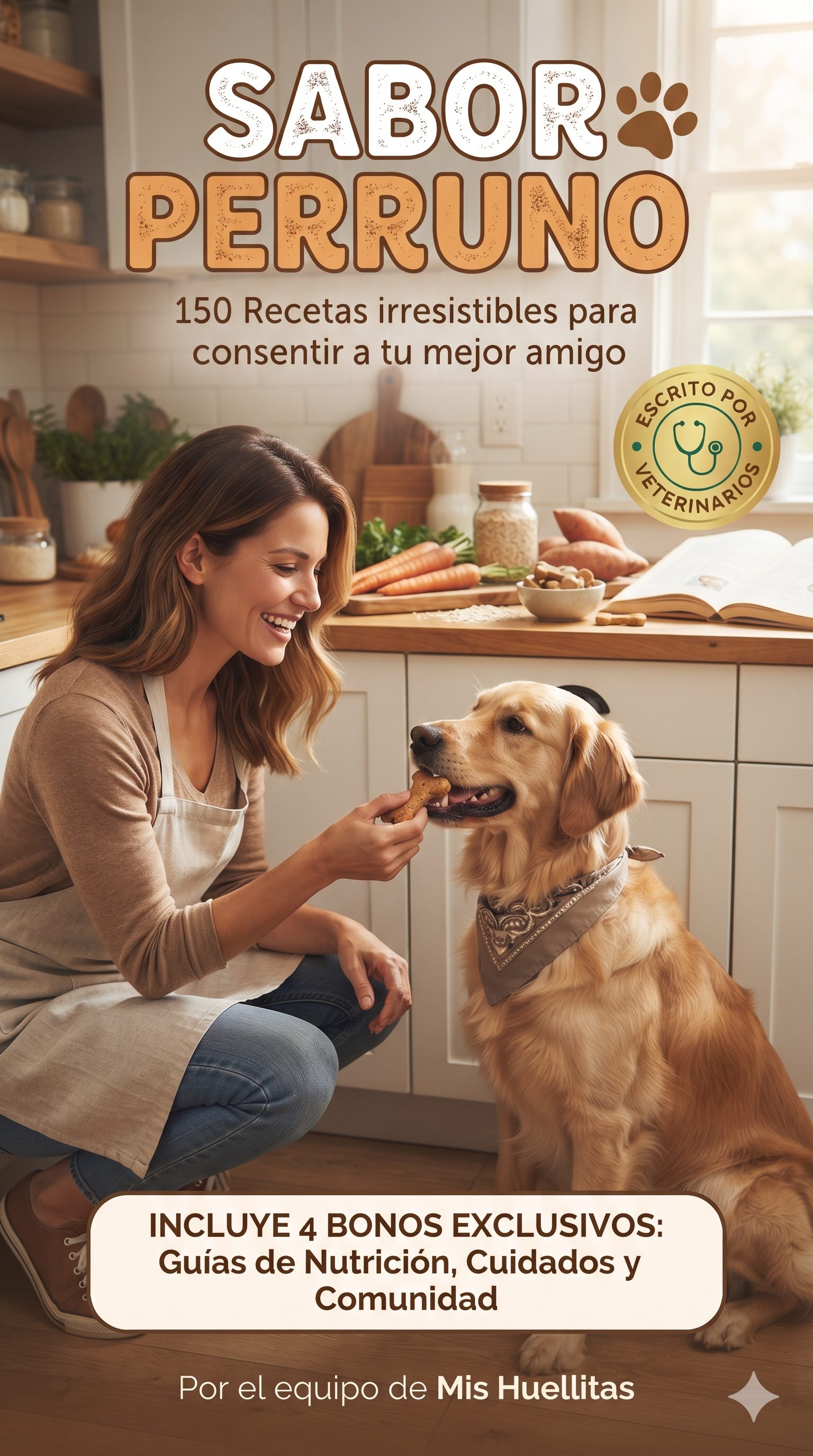 SABOR PERRUNO: 150 Recetas Irresistibles para Consentir a tu Mejor Amigo