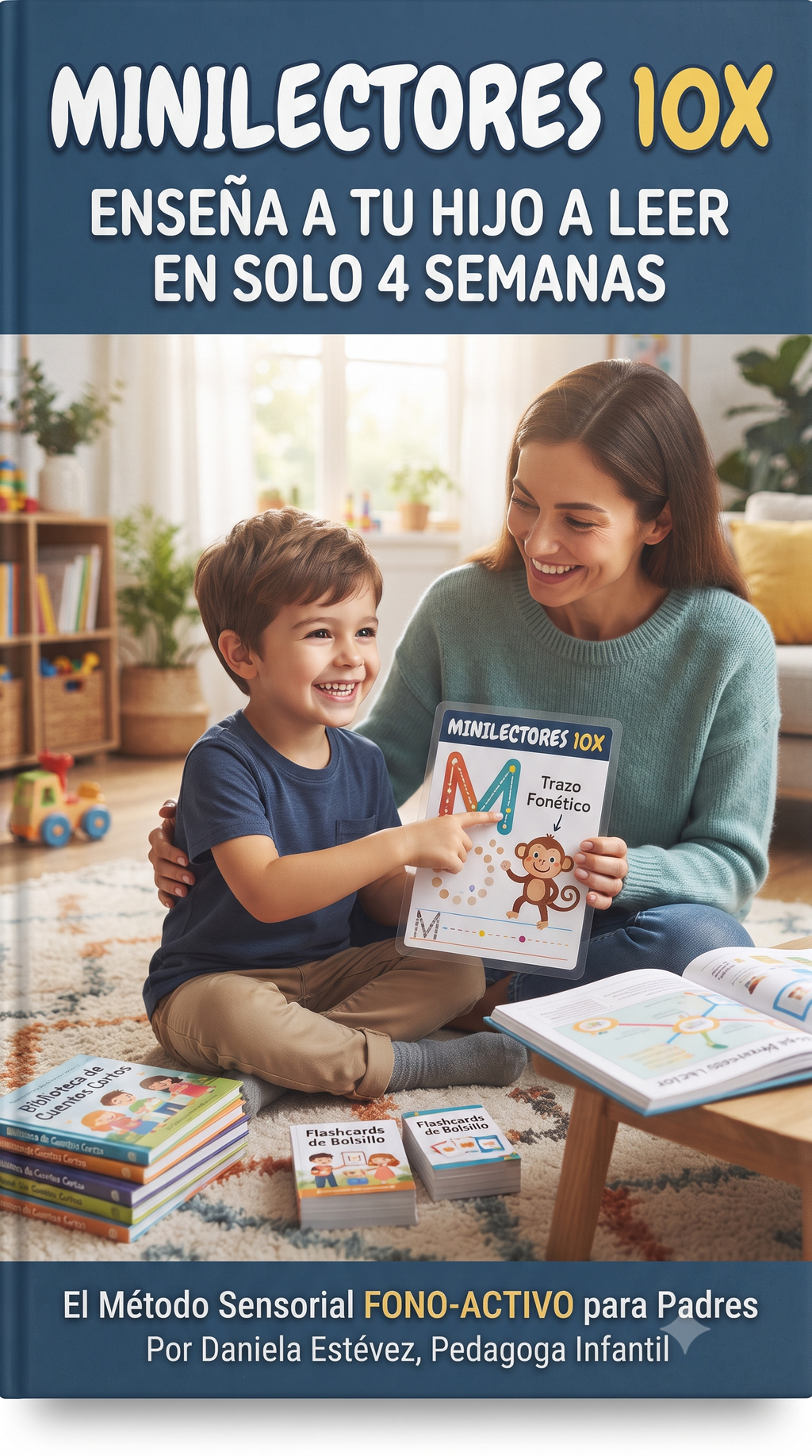 Sistema Mini lector 10X.- Guía Didáctica para que Tu Hijo Lea con Fluidez en Solo 30 Días