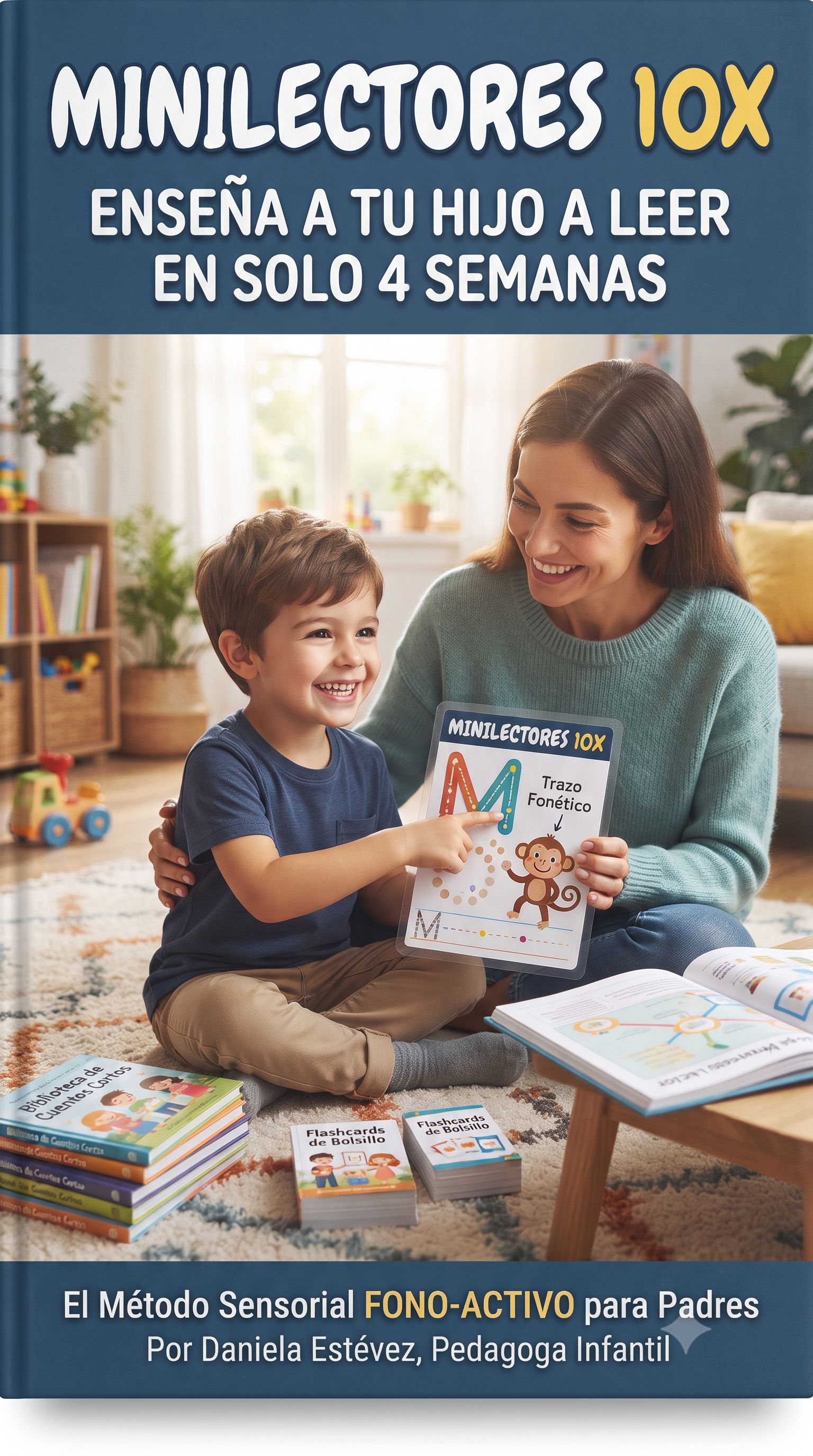 Sistema Mini lector 10X.- Guía Didáctica para que Tu Hijo Lea con Fluidez en Solo 30 Días