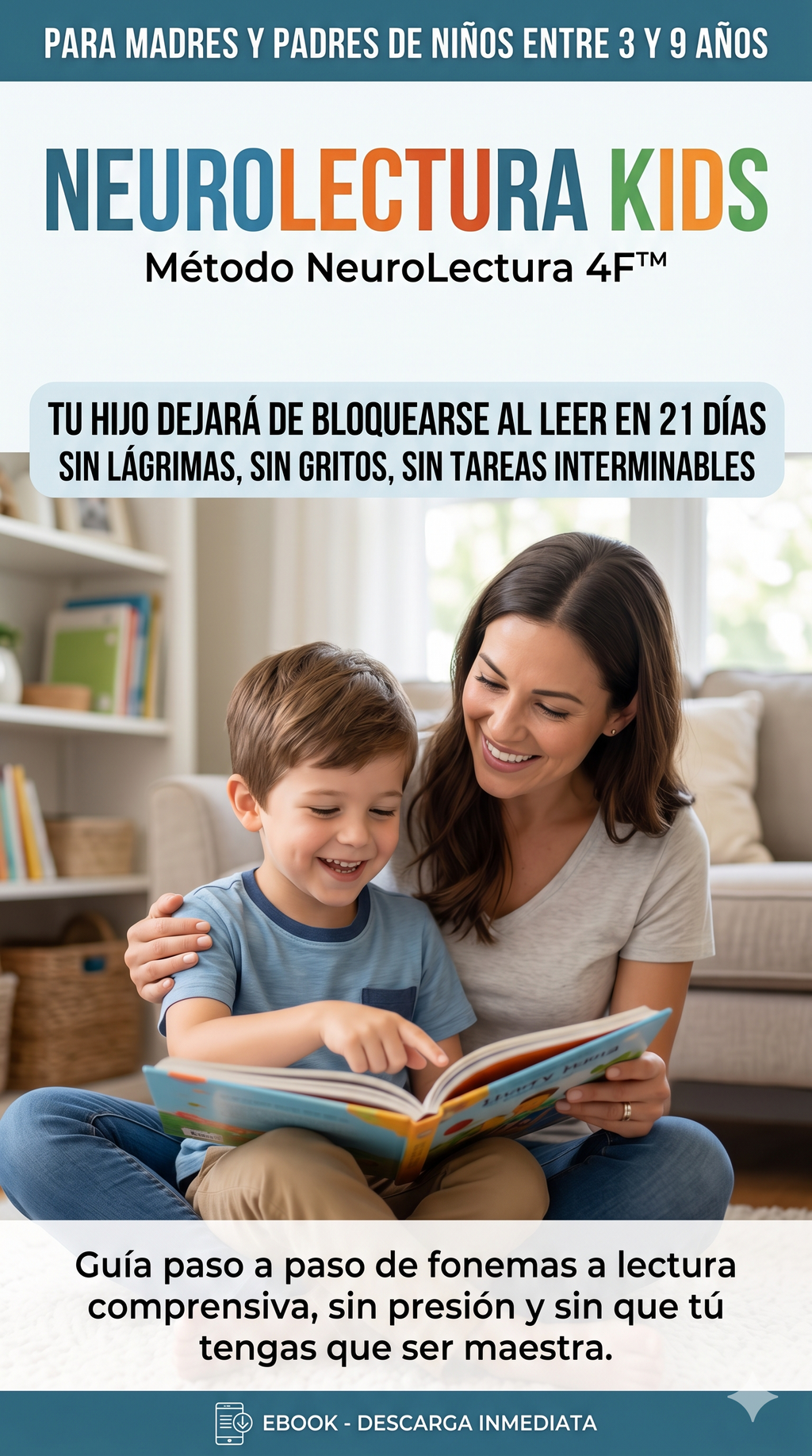 NEUROLECTURA KIDS: Método para Enseñar a Leer sin Frustración