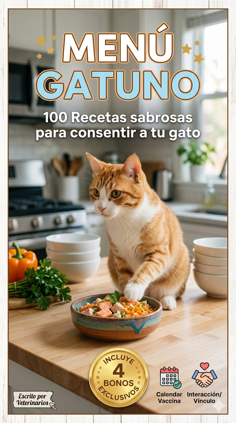 MENÚ GATUNO: 100 Recetas Sabrosas para Consentir a tu Gato