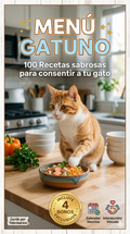 MENÚ GATUNO: 100 Recetas Sabrosas para Consentir a tu Gato