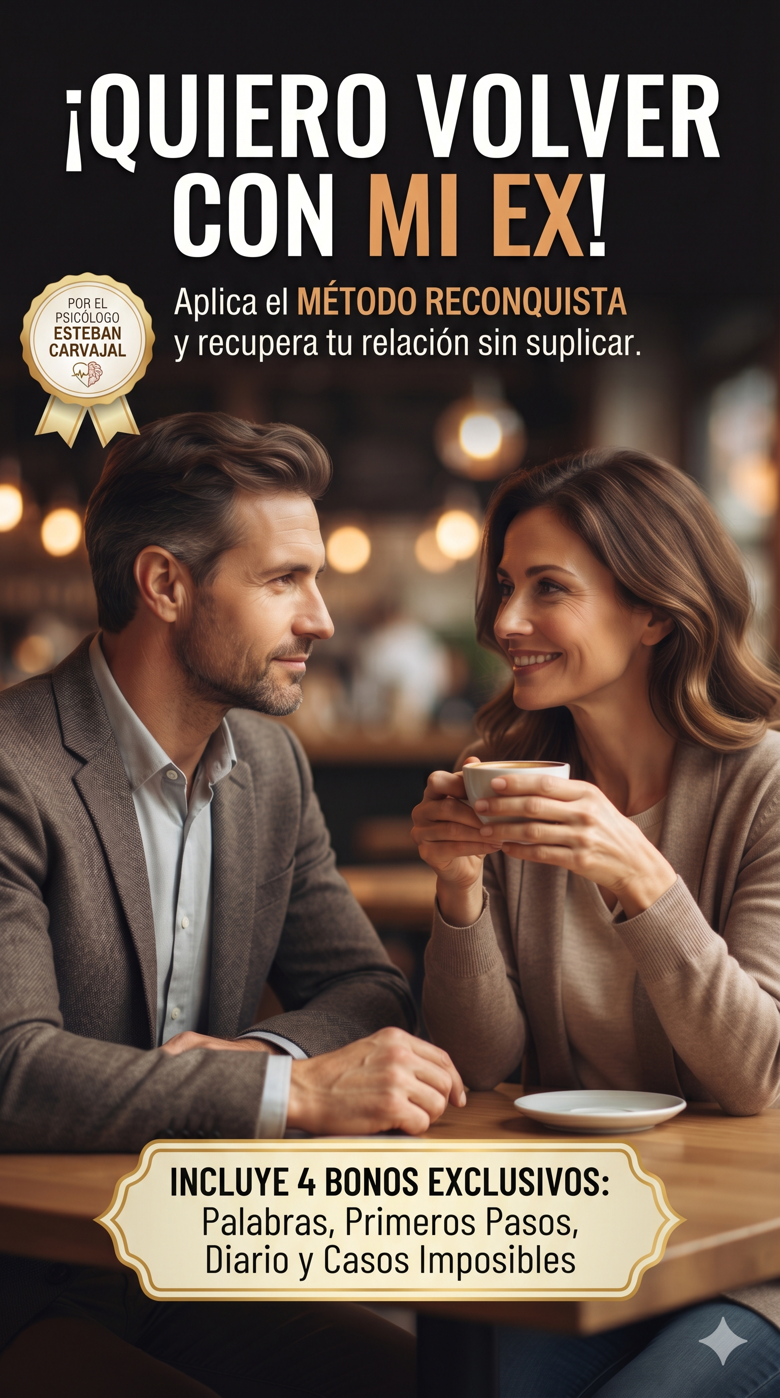 ¡QUIERO VOLVER CON MI EX! El Método Reconquista en 5 Fases