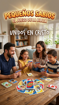 EL JUEGO BIBLICO: Pequeños Sabios Unidos en Cristo — Juego de Cartas Cristiano Digital