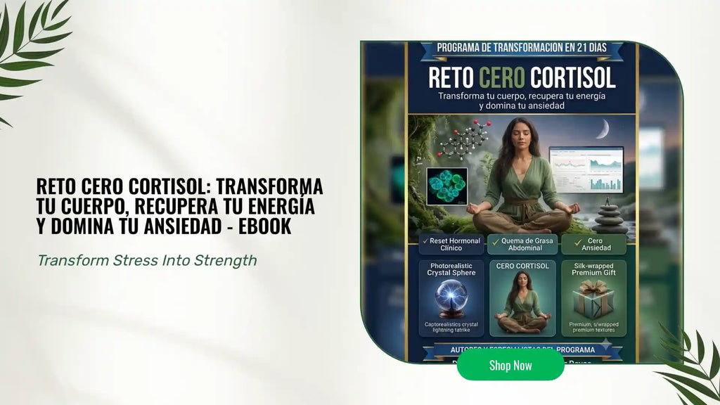 Reto Cero Cortisol: Transforma tu cuerpo, recupera tu energ&iacute;a y domina tu ansiedad - Ebook by@Outfy