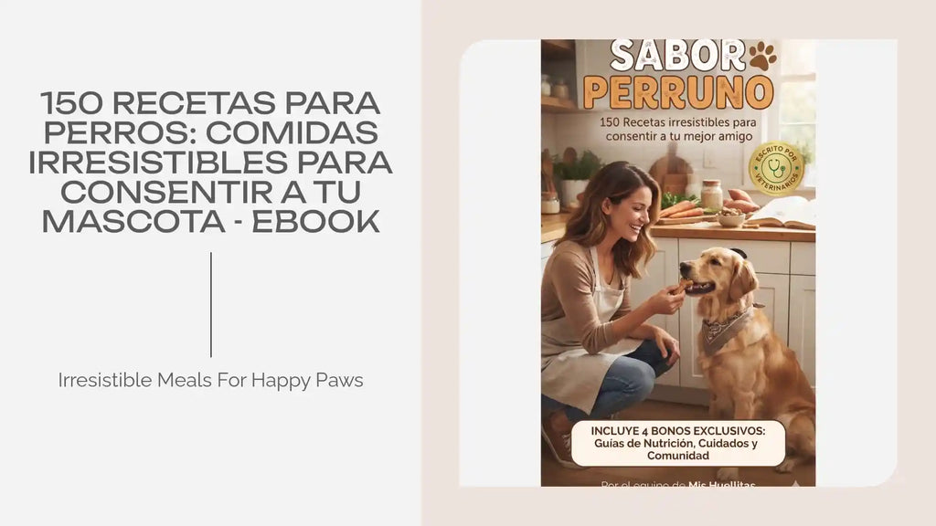 150 Recetas para Perros: Comidas Irresistibles para Consentir a tu Mascota - Ebook by@Outfy