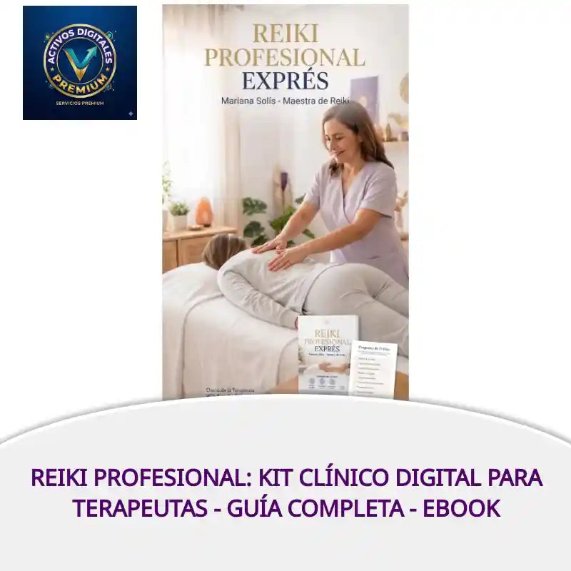 Reiki Profesional: Kit Cl&iacute;nico Digital para Terapeutas - Gu&iacute;a Completa - Ebook by@Outfy