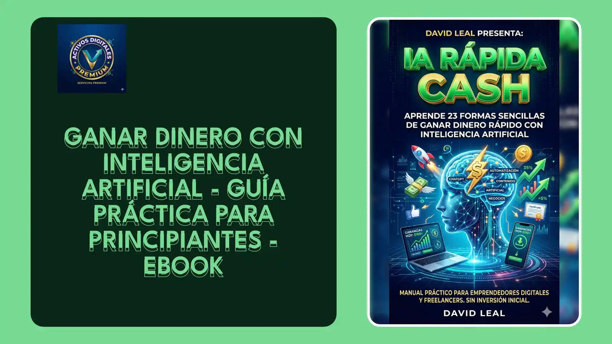 Ganar Dinero con Inteligencia Artificial - Gu&iacute;a Pr&aacute;ctica para Principiantes - Ebook by@Outfy