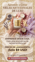 MASTER VELAS: Crea Velas Aromáticas de Lujo y Emprende desde Casa